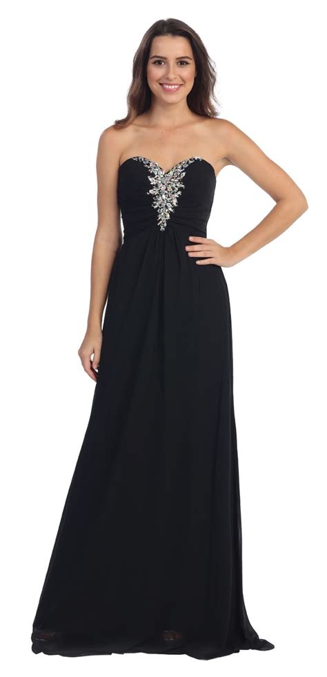 prada black crystal straps gown|Black Rhinestone.